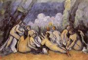 Paul Cezanne The Large Bathers oil painting reproduction